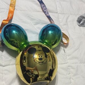 Mickey Mouse Metallic Balloon with Ribbons